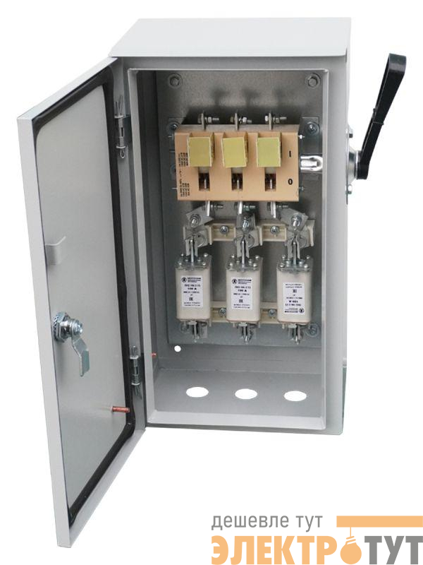 Ящик силовой ЯРП11М-311-54 УХЛ2 100А с ППН-33 100А IP54 держатели медь Электротехник ET542512