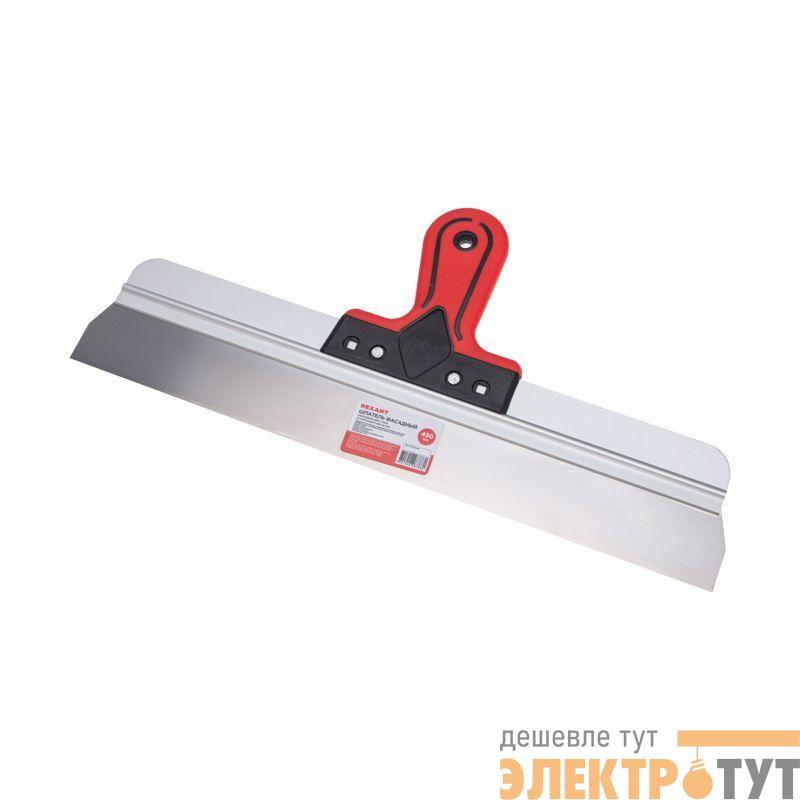 Шпатель фасадный 450мм нержавеющая сталь 2-комп. ручка Rexant 89-0217