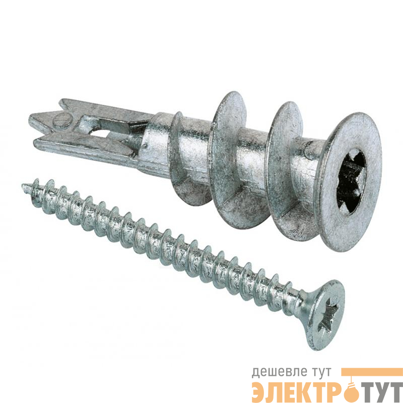 Анкер дюбель DRIVA METAL с шурупом (уп.4шт) Zitar 102949