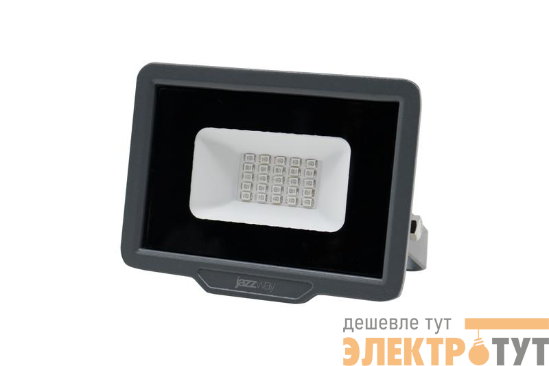 Прожектор светодиодный PFL- C3 20Вт BLUE (цвет свечения син.) для ландшафтного и архитектурного освещения IP65 ДО/СДО JazzWay 5061972