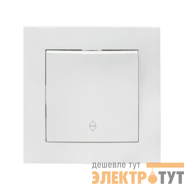 Переключатель проходной 1-кл. СП Валенсия 10А IP20 бел. PROxima EKF EWV10-025-10