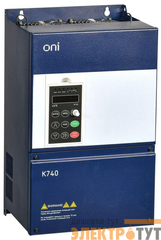 Преобразователь частоты K740 380В 3Ф 11-15кВт 25-32А тор. ДПТ энкодер Profibus ONI K740-33-11G15PTRMZ