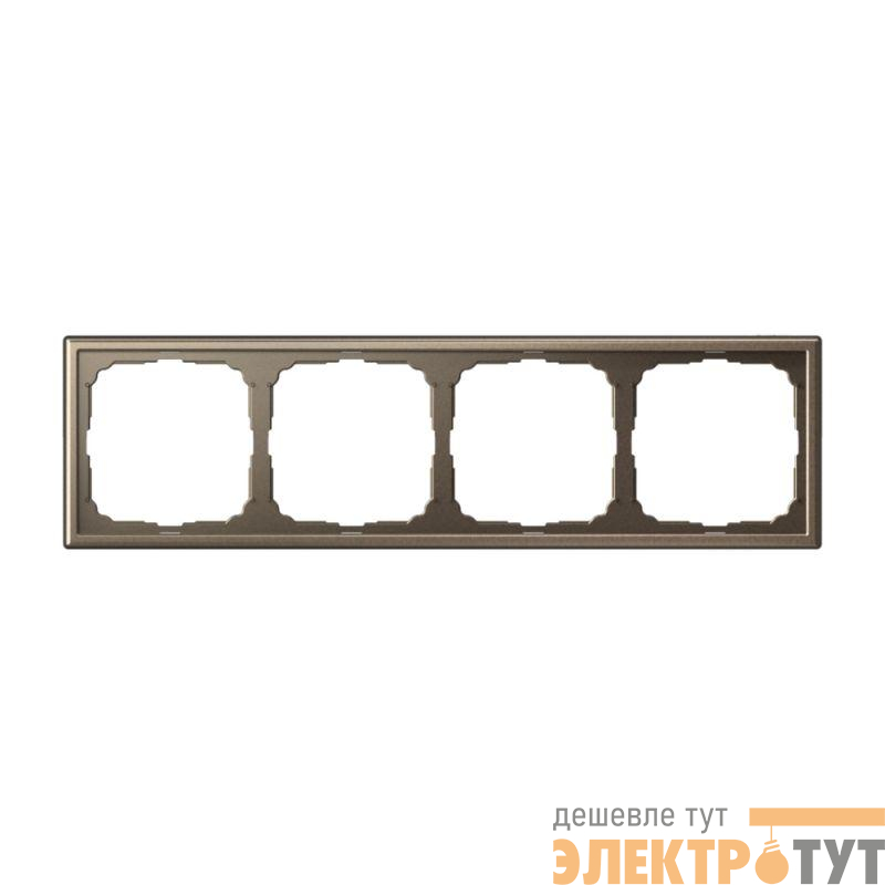 Рамка 4-м ArtGallery универс. мокко SE GAL000604