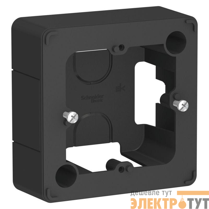 Коробка подъемная СП Blanca с возможностью соединения нескольких коробок антрацит SE BLNPK000016