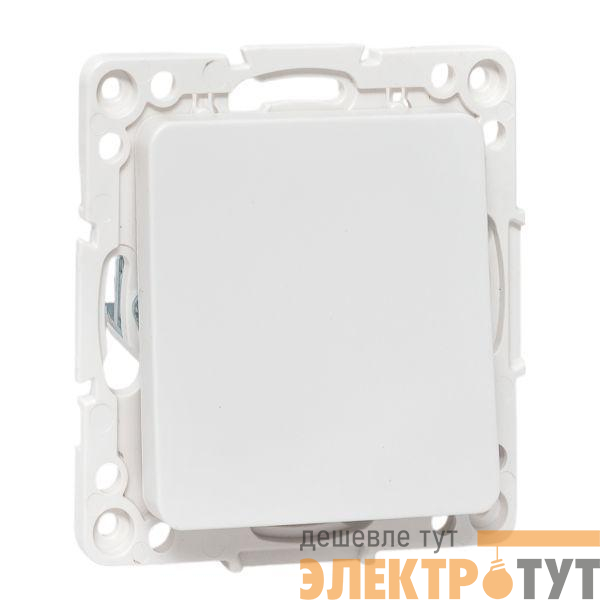 Кнопка нажимная СП Стокгольм 10А механизм бел. EKF EYV10-221-10