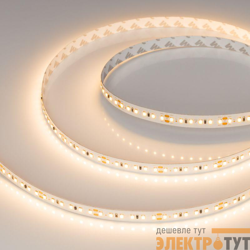 Лента светодиодная IC-A120-12mm 24V Warm 2700К 9.6Вт/м IP20 2835 (уп.20м) стабилизированная Arlight 024593(1)