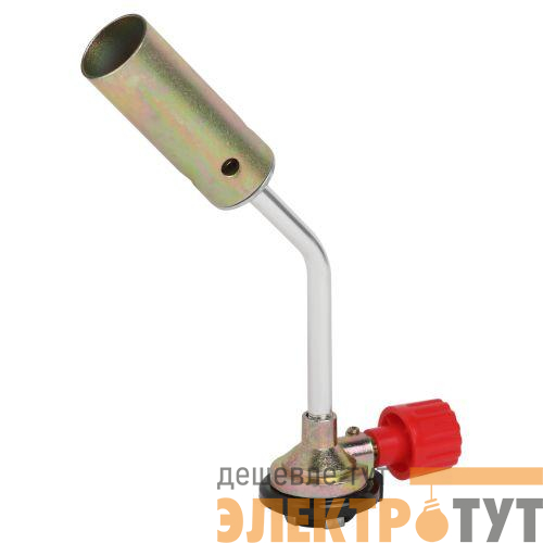 Горелка газовая GB100 без пьезоподжига диаметр сопла 25мм установка на баллон ЭРА Б0052488