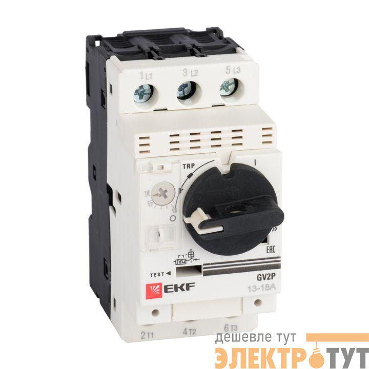 Выключатель автоматический для защиты двигателя 13-18А GV2P PROxima EKF gv2p20-pro