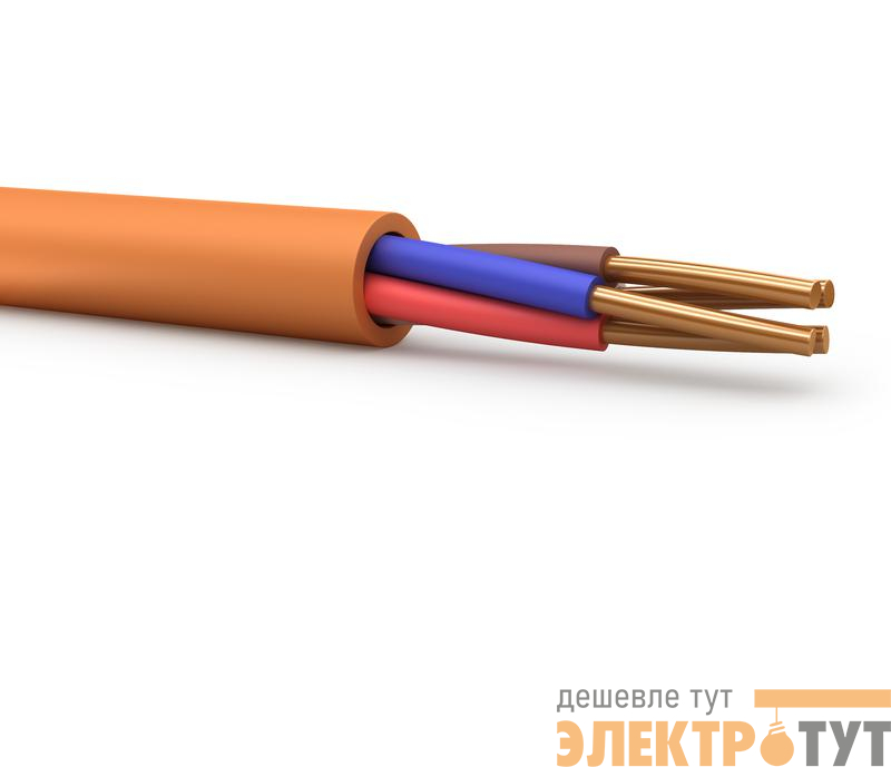 Кабель КПСнг(А)-FRLS 2х2х0.5 ОК 300В (бухта) (м) ИВКЗ 00-00026052