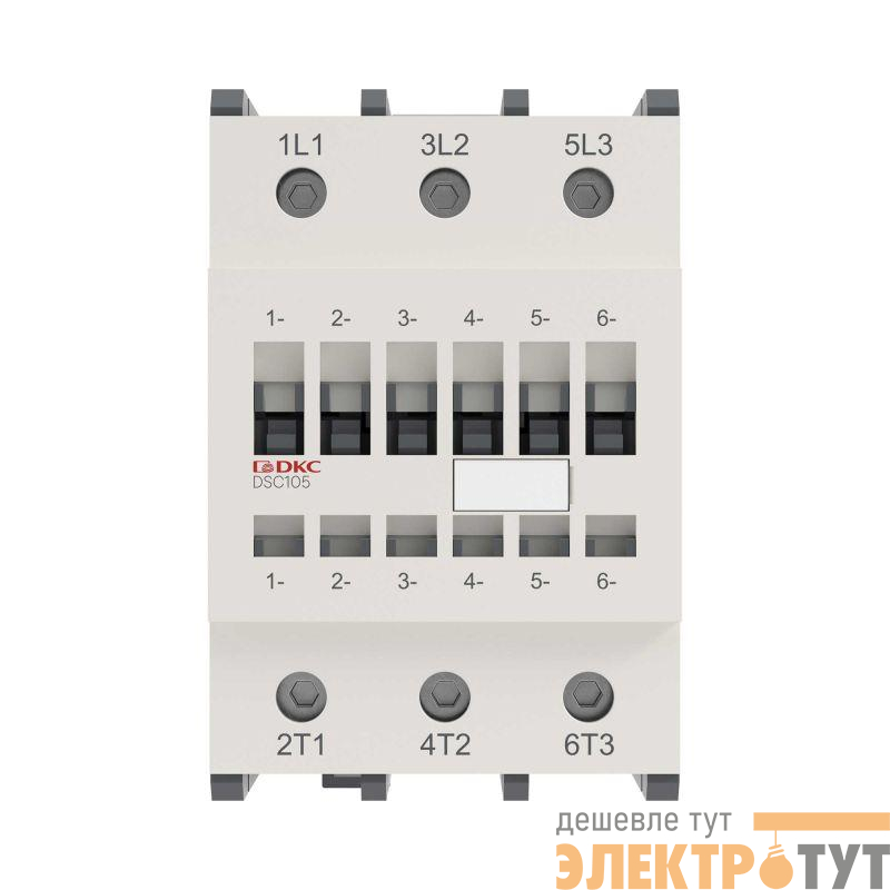 Контактор магнитный YON DSC105 105A 55кВт AC3 3P кат.24В DC YON DSC105-3C00D024
