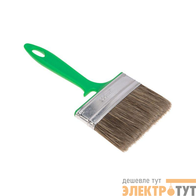 Кисть плоская "Работы по дереву" 100х12мм Rexant 89-0335
