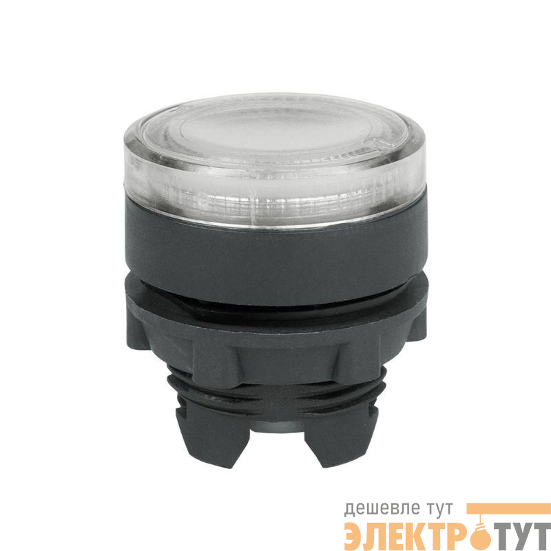 Головка кнопки OptiSignal D22 A5-PL-1 с подсветкой бел. пластик ZB5AW313 КЭАЗ 332305