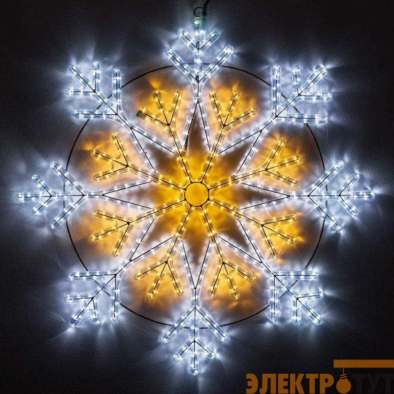 Фигура ARD-SNOWFLAKE-M12-900x900-576LED White/Warm (230В 36Вт) (IP65) Ardecoled 034262
