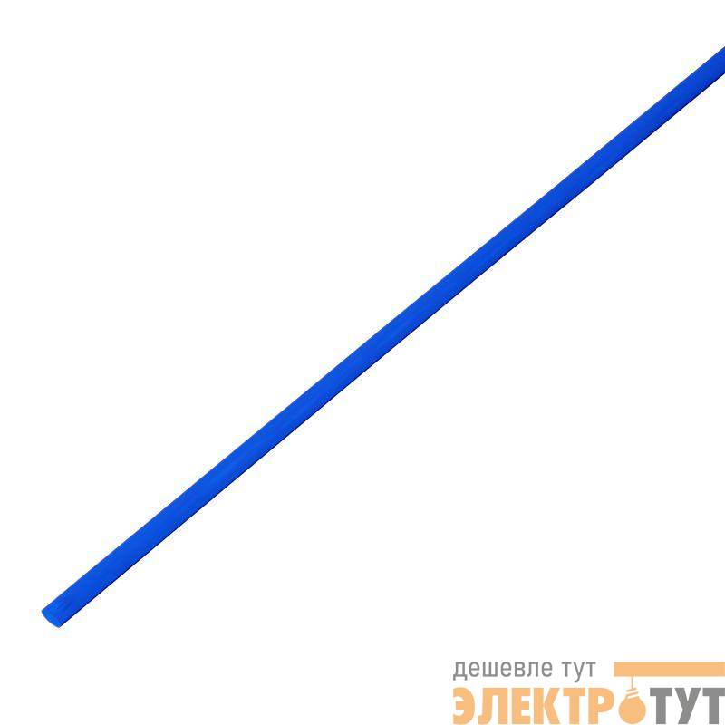 Трубка термоусадочная ТУТ нг 3.0/1.5 син. 1м Rexant 20-3005