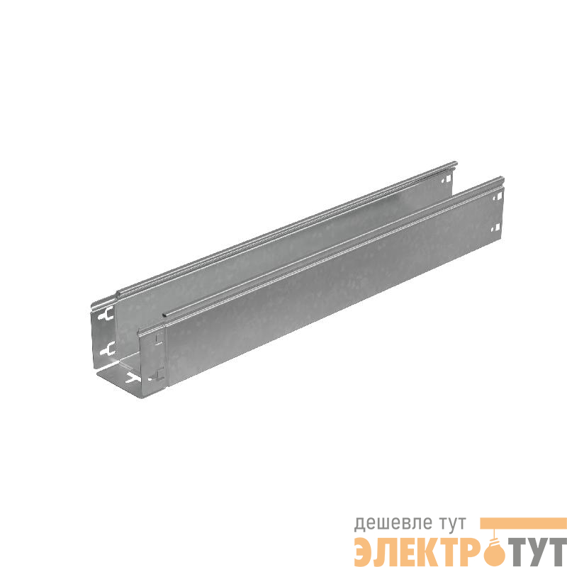 Лоток неперфорированный 100х100 L6000 1.2мм "Быстрый монтаж ПЛЮС" КМ PL14097