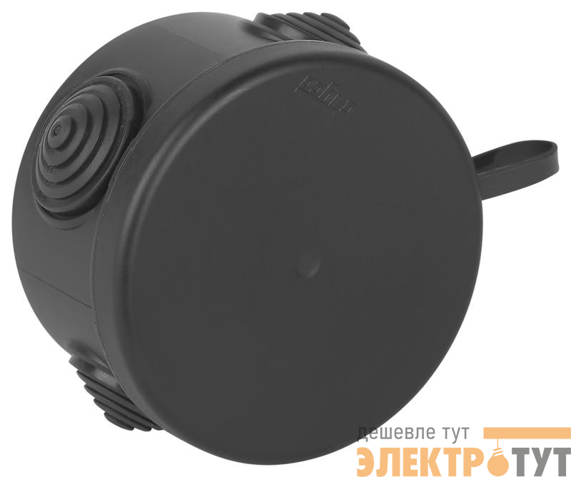 Коробка Тусо распаячная для ОП 70х50мм УХЛ1 черн. Ruvinil 67020МЧ