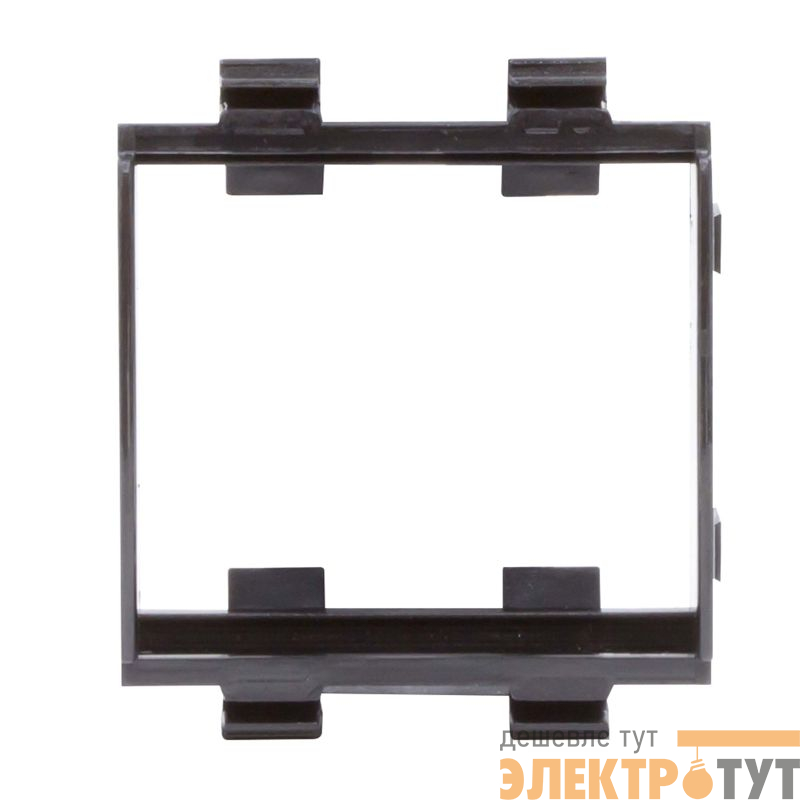 Суппорт 2мод. Viva черн. DKC F0000AB