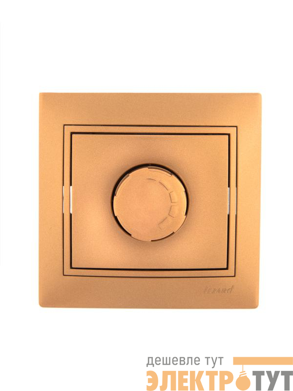 Светорегулятор СП 800Вт Mira зол. метал. LEZARD 701-1313-115