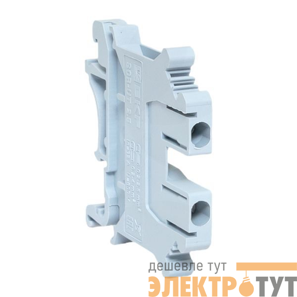 Колодка клеммная винтовая 2.5кв.мм UT сер. EKF scr-ut-2.5-g
