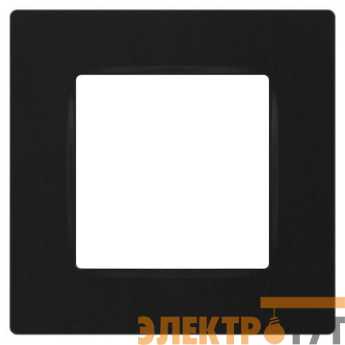 Рамка 1-м 12-5201-05 Классик антрацит Эра Б0067770