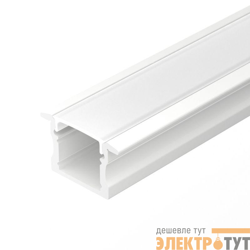 Профиль LINE-2315-F-2000 WHITE L2000 алюм. Arlight 044265(1)