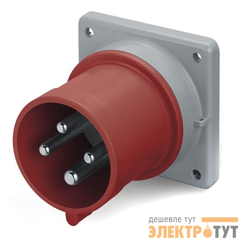 Вилка скрыт. уст. 16А 3P+Е 400В IP44 DKC DIS2431696