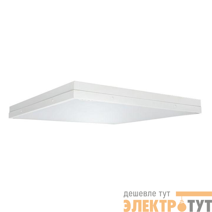 Светильник светодиодный ДВО-1002 36Вт 4000К IP54 595х595х55 опал панель EKF LPL-1002-O-36-4000-54