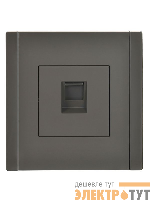 Розетка компьютерная RJ45 кат.6 FORTE&PIANO FP331 сер. IEK FP-K10-2-K03