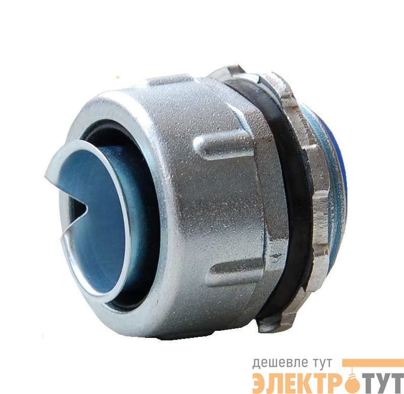 Муфта вводная для металлорукава с наружн. резьбой МВн-25 Рувинил