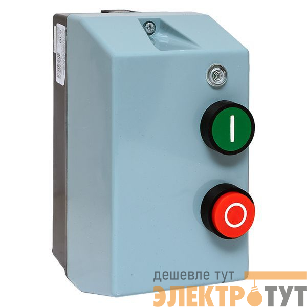 Пускатель ПМЛ-1 9А 230В AC 1НО IP65 с теплов. реле 7-10А в корпусе с индикацией EKF ctrp-r-9-230v-led