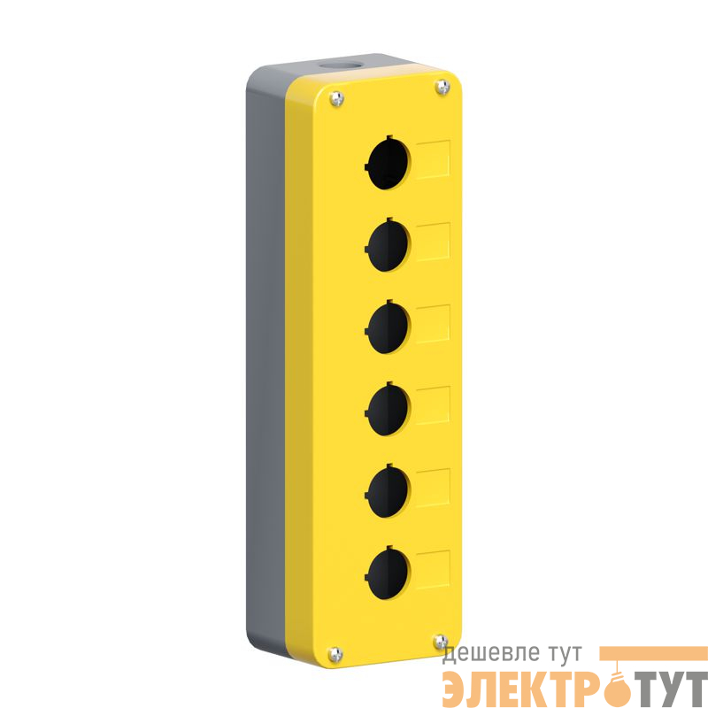 Корпус под кнопочный пост 6 мест DKC MC06