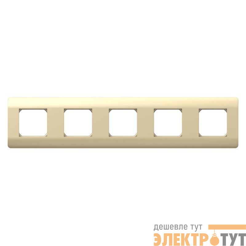 Рамка 5-м NEW3-E универс. шампань CHINT 431440