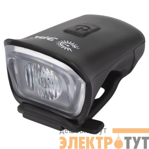 Фонарь аккумуляторный велосипедный VA-701 SMD 6Вт передний аккум. micro USB черн. Эра Б0052321