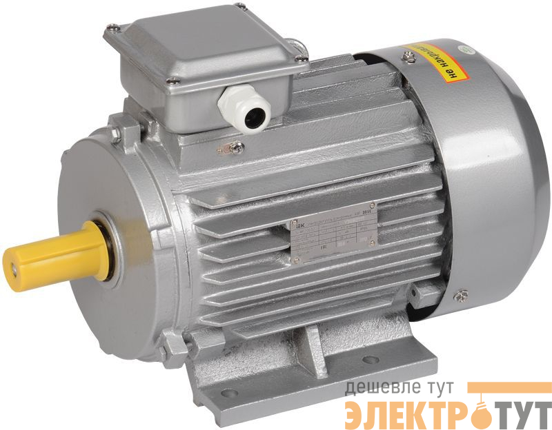 Электродвигатель АИР DRIVE 3ф 100S2 220/380В 4кВт 3000об/мин 1081 IEK DRV100-S2-004-0-3010