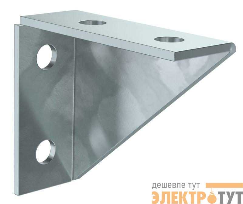 Уголок крепежный двойной усиленный для STRUT-профиля EZ IEK CLM50D-UUS-107-40
