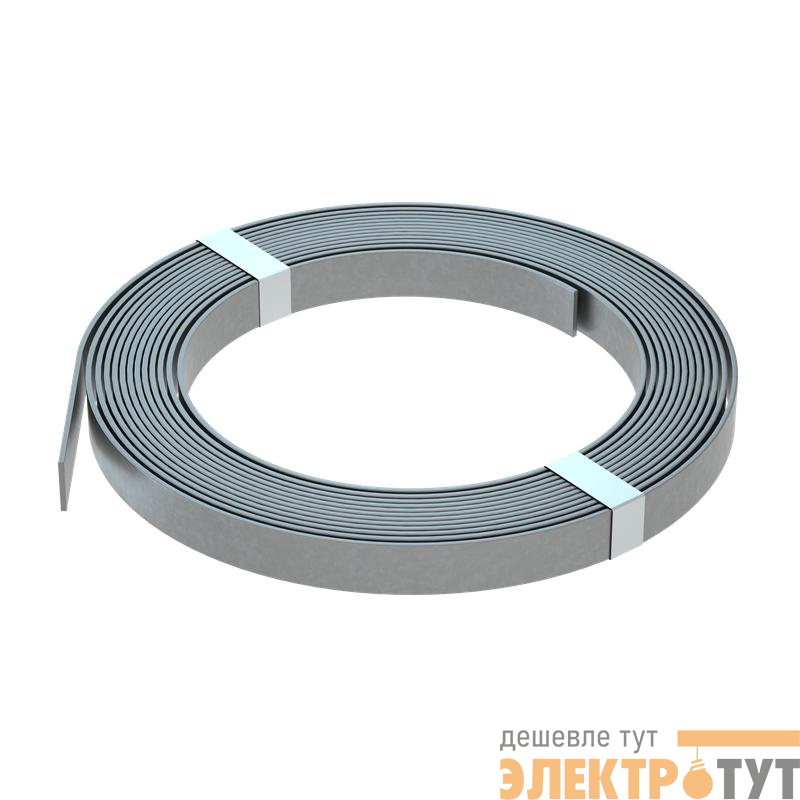Полоса 40х4мм сталь PP40-4-40 HD гор. оцинк. (уп.40м) КМ LN0002