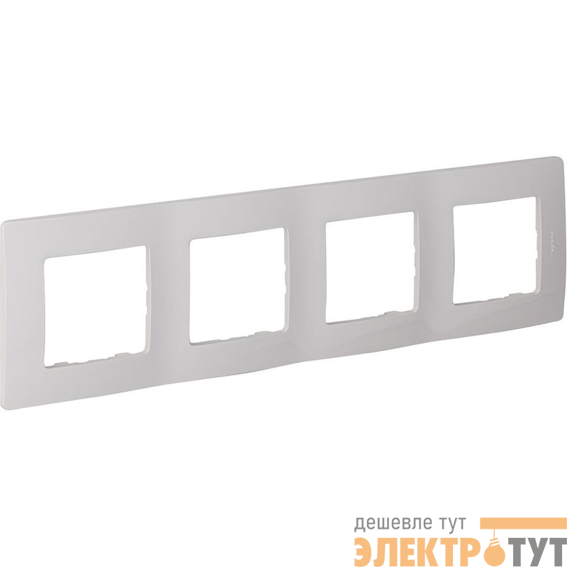 Рамка 4-м СП Etika IP20 бел. IEK 672504