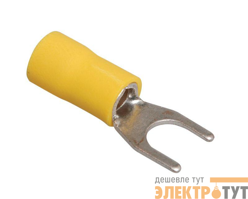 Наконечник НВИ 5.5-4 вилка 4-6мм (уп.100шт) IEK UNL10-006-6-4