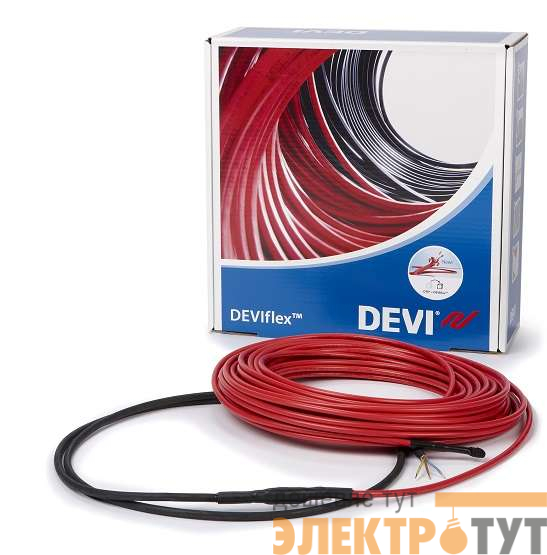 Комплект "Теплый пол" (кабель) двухжильный DEVIflex 18T 1005Вт 54м DEVI 140F1410