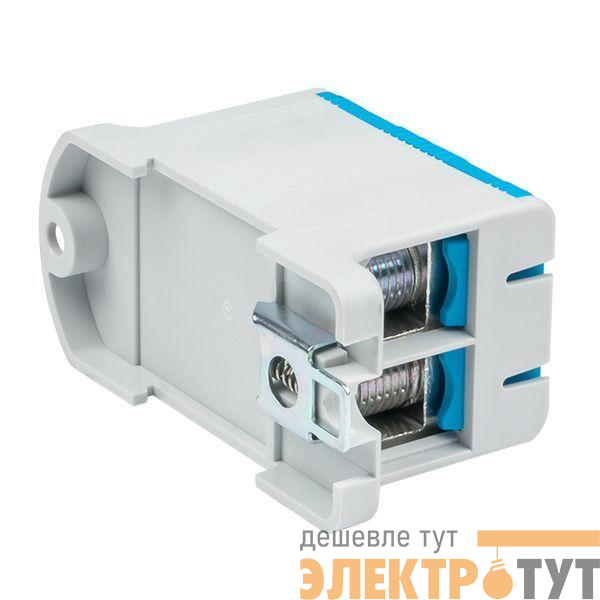 Клемма силовая вводная двойная КСВ 16-95кв.мм син. EKF plc-kvs2-16-95-blue