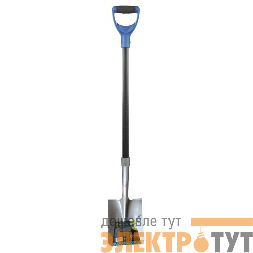 Лопата совковая 120см черенок фиберглас с ПВХ (1/6) GALC6-073 Green Apple Б0015195