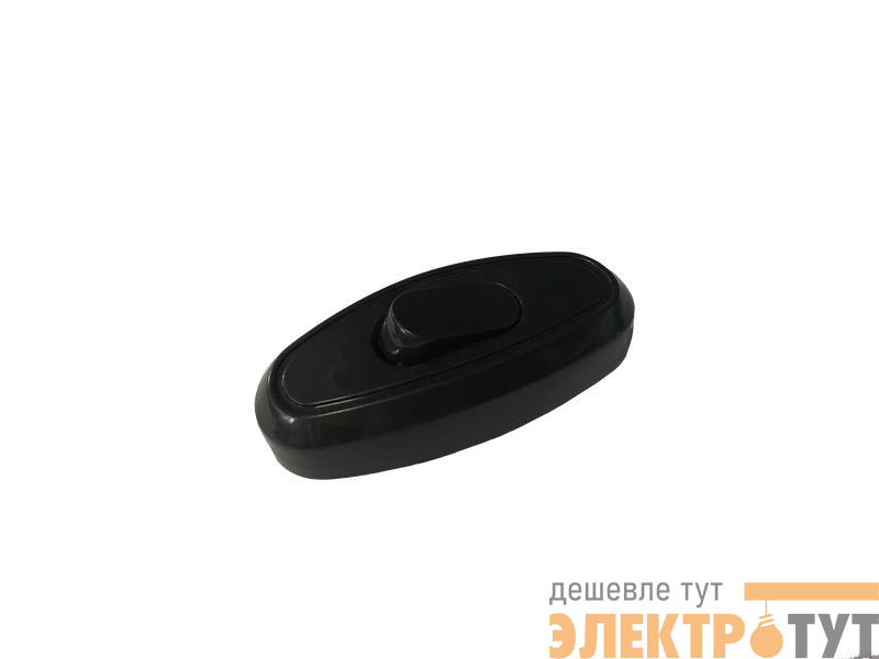 Выключатель на шнур 6А 250В черн. Duwi 26891 8