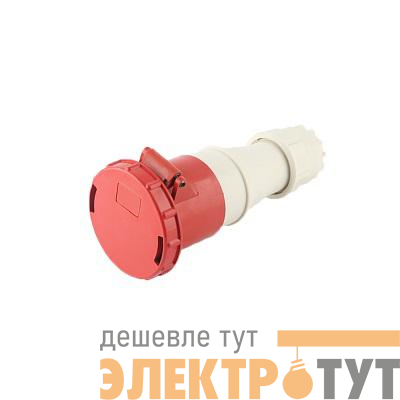 Розетка переносная PPC 234 63А 4п 3Р+РЕ 380В IP67 Pro JazzWay 5072596