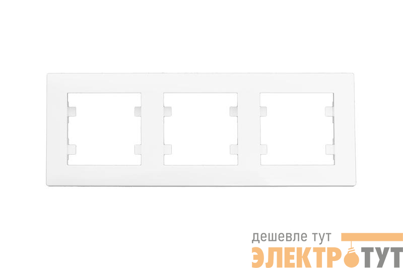 Рамка 3-м Karea RIZZ бел. Makel 88001703