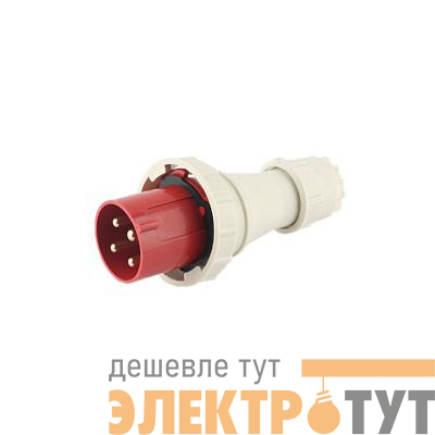 Вилка переносная PPC 034 3Р+РЕ 63А 380В IP67 Pro JazzWay 5072411