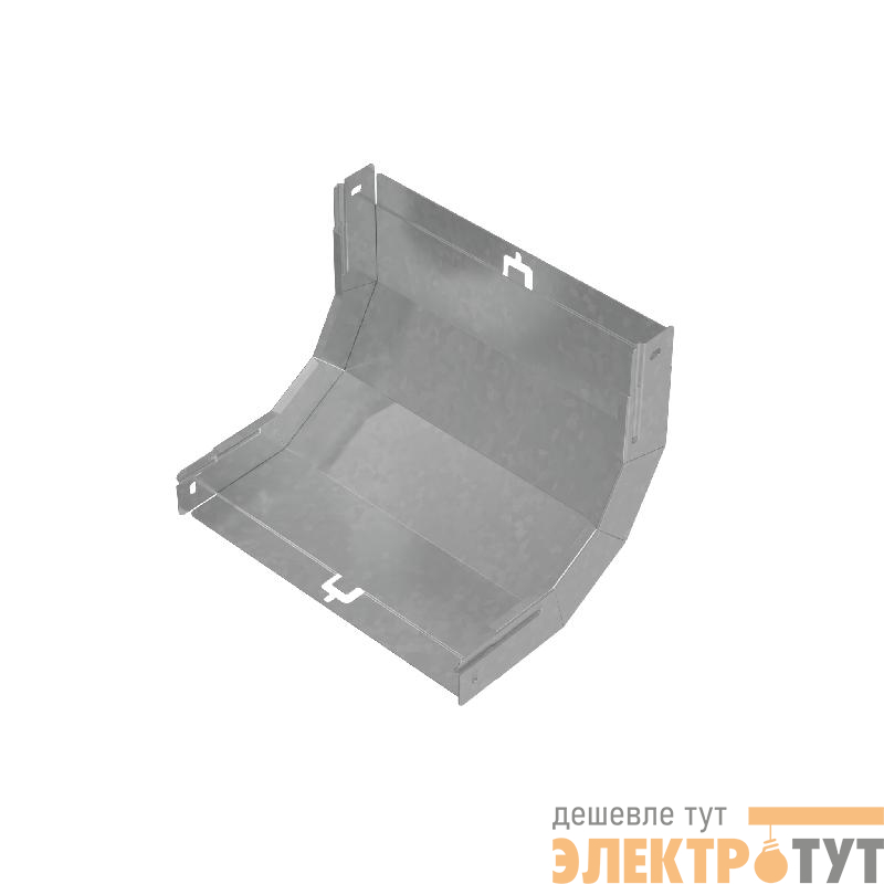 Угол для лотка вертикальный внутренний 90град. 300х50 сталь 1мм "ПЛЮС" NLplus90-50-300 КМ PL0473