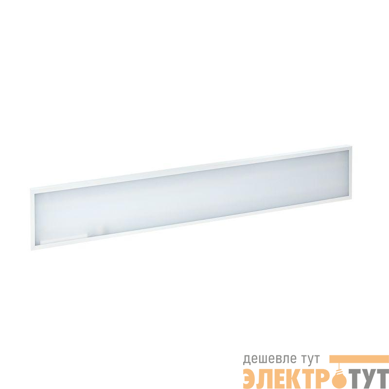 Светильник светодиодный ДВО 4114-L 36Вт 6500К 1195х180х19 опал EKF LPL-4114-L-36-6500