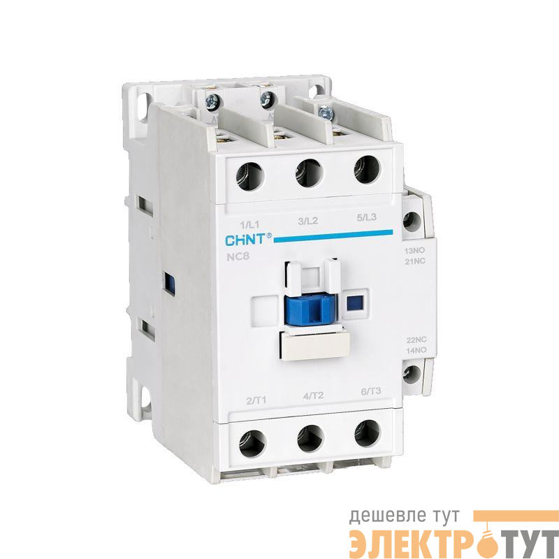 Контактор NC8-50/W 3п 50А кат. 24-60В AC/DC 1НО+1НЗ (R) CHINT 506496