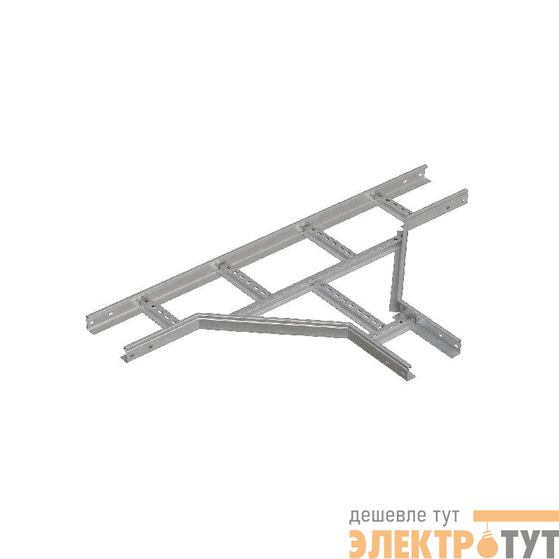 Отвод Т-образный лестничный 50х400х2.0мм N КМ LO38750