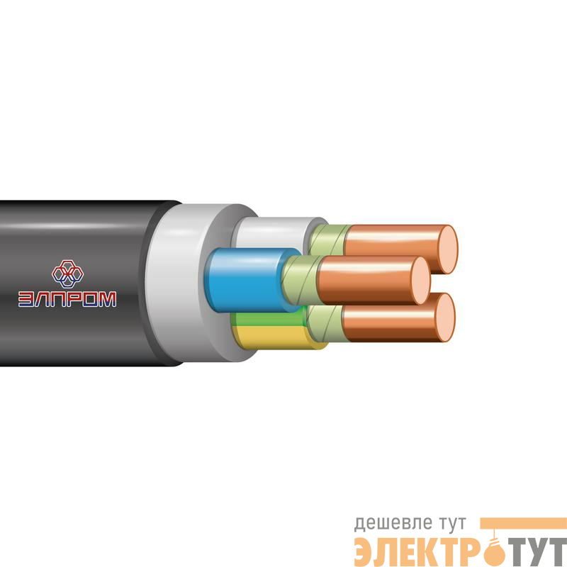 Кабель ВВГнг(А)-FRLS 3х1.5 (N PE) 0.66кВ (м) ЭЛПРОМ НТ000005119